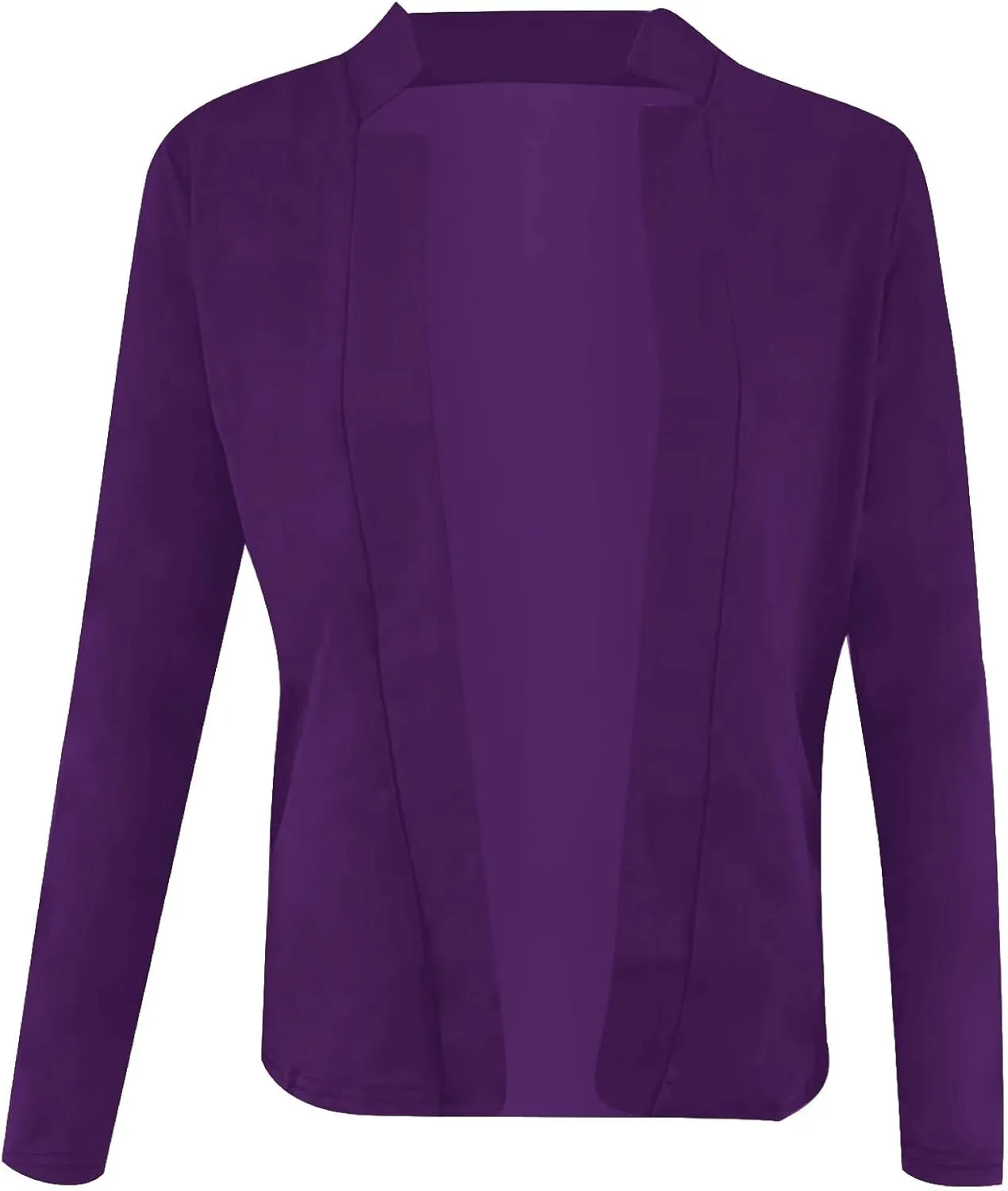 Women's Business Casual Blazers Lightweight Office Jacket Plus Size Open Front Blazer Cropped Blazer Dressy Jackets