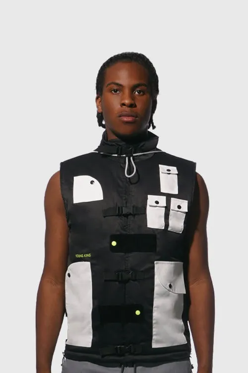 YK Tech Utility Puffer Vest